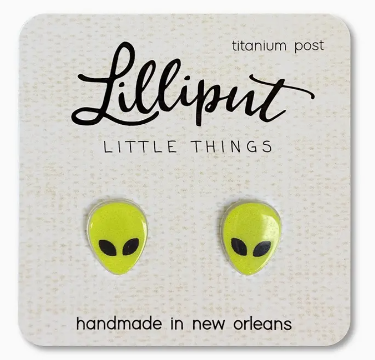 Alien Earrings