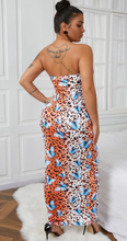 Load image into Gallery viewer, Leopard butterfly Print Dress
