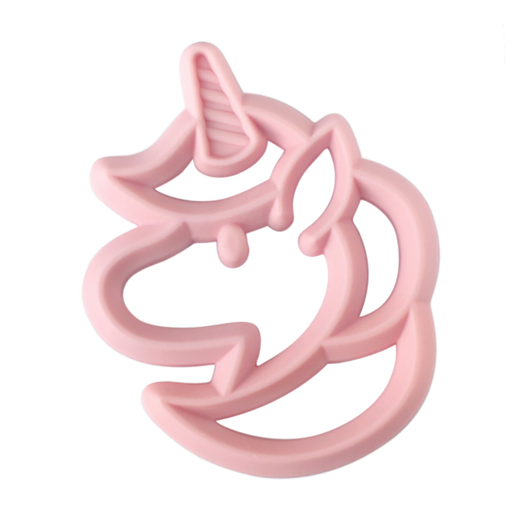 Chew Crew™ Silicone Baby Teether - Unicorn
