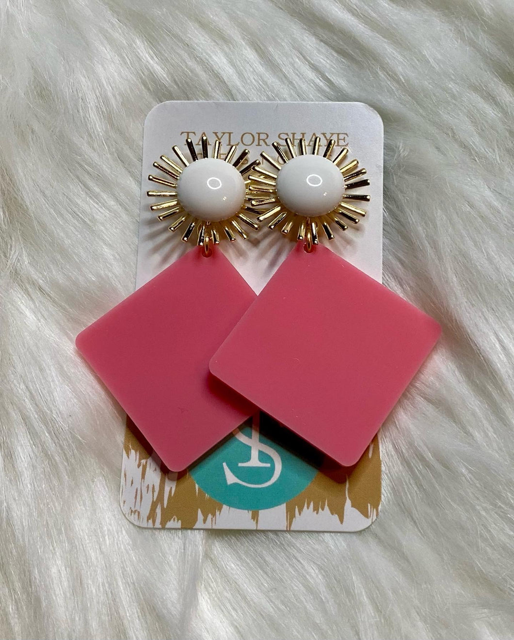 Galentine Drops Sunburst Earrings