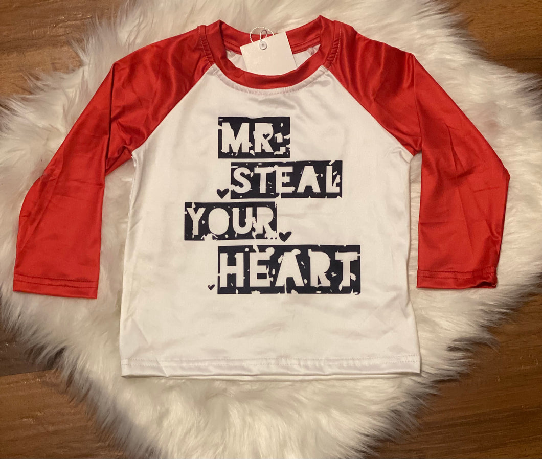 Mr. Steal Your Heart Boys Shirt