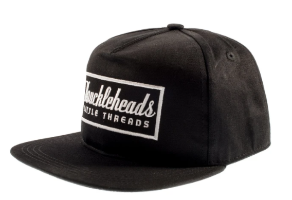 Black Knuckleheads Trucker Hat Snapback Flat Bill