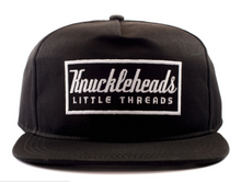 Load image into Gallery viewer, Black Knuckleheads Trucker Hat Snapback Flat Bill
