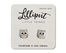 Load image into Gallery viewer, Cute Owl Earrings
